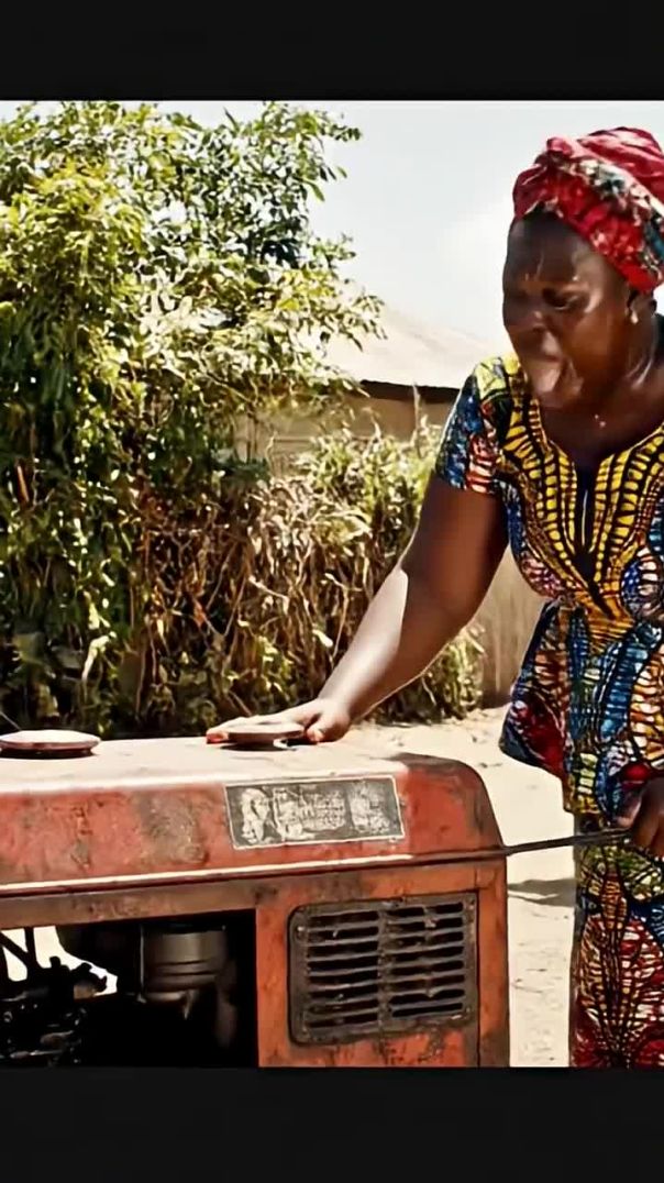 When your goat spoil your generator… Mama Luku no dey carry last! 🐐😂 #mamaluku #africancomedy #ai